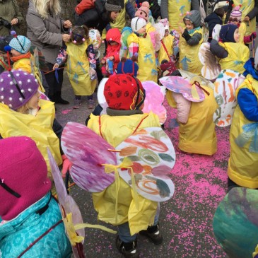 OASE Spielgruppen am Arleser Kinderfasnachtsumzug 2018