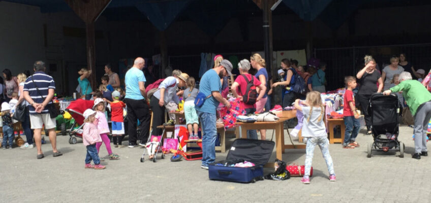 4. OASE Kinderartikel-Flohmarkt im Badhof am Mi, 27.04.2022 – Jetzt anmelden!!!